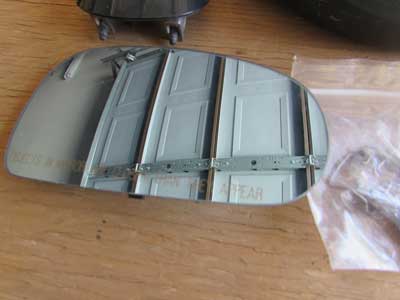Audi TT MK1 8N Door Mirror, Right Dolomite Gray Pearl 8N0857536C4